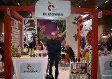 On the right is Marcin Slusarski, plant director from Polish company Elizowka. 